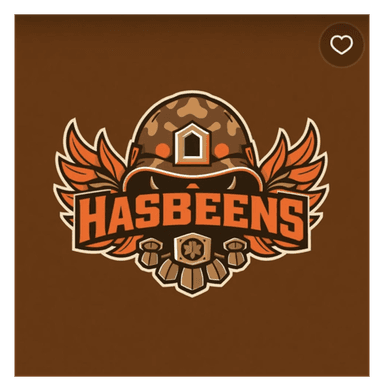 Hasbeens D4 logo